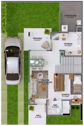 Imagem Casa com 4 Quartos à Venda, 102 m² em Morros - Teresina