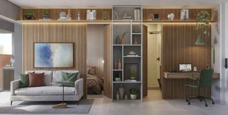 Imagem Apartamento com 2 Quartos à Venda, 39 m² em Campo Belo - São Paulo Imagem Apartamento com 2 Quartos à Venda, 39 m² em Campo Belo - São Paulo