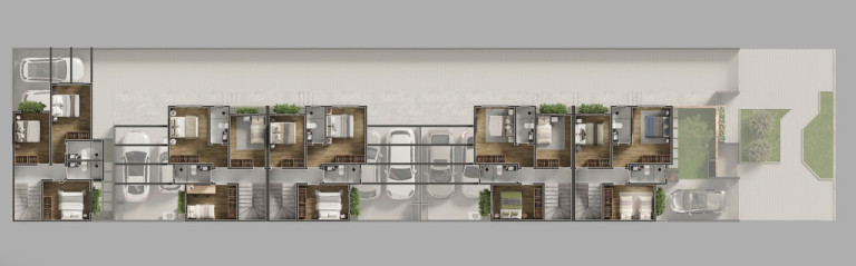 Imagem Casa de Condomínio com 3 Quartos à Venda, 121 m² em Boa Vista - Curitiba