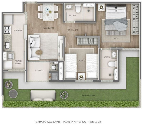 Imagem Imóvel com 2 Quartos à Venda, 50 m² em Paraíso Do Morumbi - São Paulo