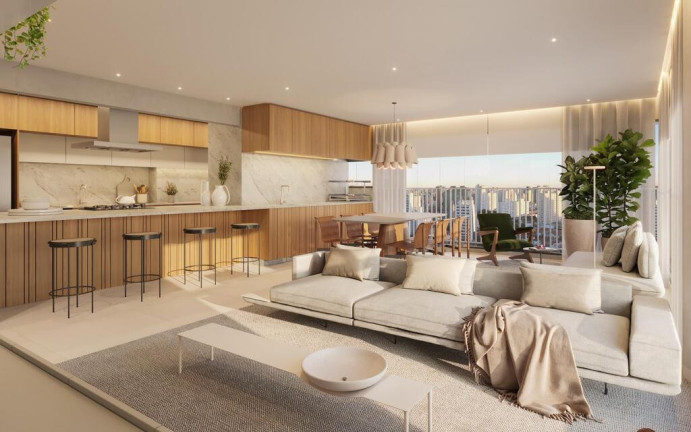 Imagem Apartamento com 3 Quartos à Venda, 131 m² em Campo Belo - São Paulo Imagem Apartamento com 3 Quartos à Venda, 131 m² em Campo Belo - São Paulo