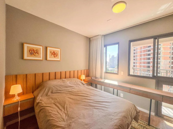 Imagem Apartamento com 1 Quarto para Alugar, 21 m² em Santo Amaro - São Paulo Imagem Apartamento com 1 Quarto para Alugar, 21 m² em Santo Amaro - São Paulo