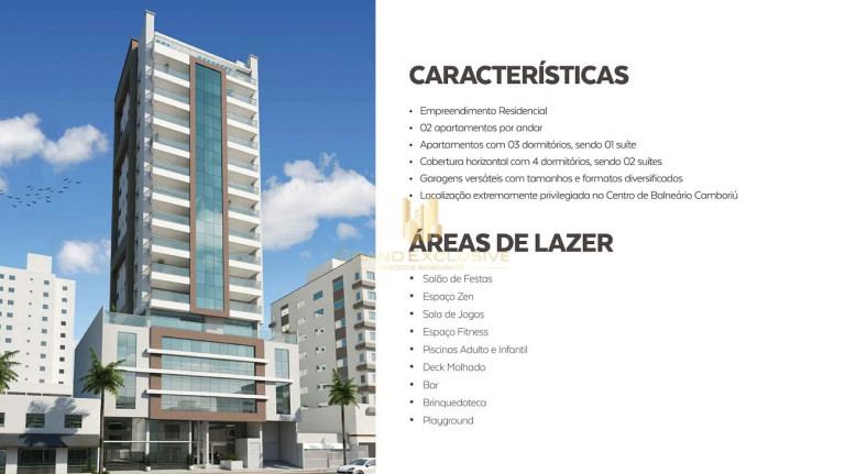 Imagem Apartamento com 3 Quartos à Venda, 117 m² em Centro - Balneário Camboriú