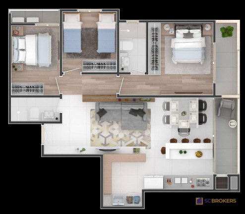 Imagem Apartamento com 3 Quartos à Venda, 209 m² em Fazenda - Itajaí