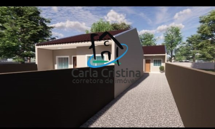 Imagem Casa com 2 Quartos à Venda, 53 m² em Balneário Saint Etienne - Matinhos