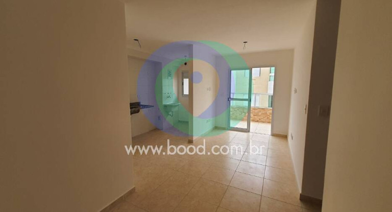Apartamento com 2 Quartos à Venda, 57 m² em Guilhermina - Praia Grande