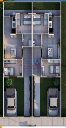 Imagem Casa com 2 Quartos à Venda, 83 m² em Petrópolis - Santa Luzia