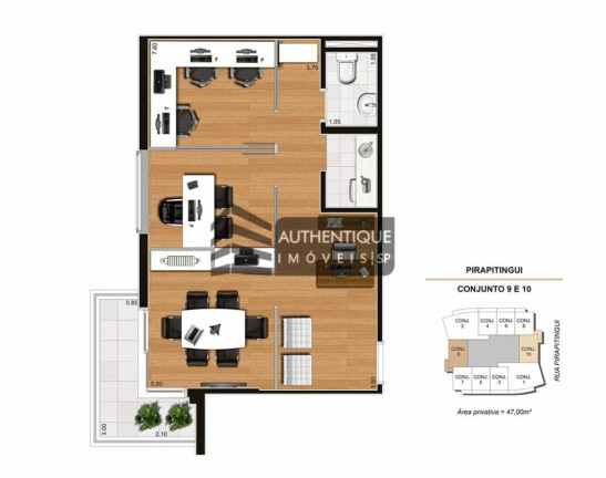 Imagem Sala Comercial à Venda, 164 m² em Liberdade - São Paulo Imagem Sala Comercial à Venda, 164 m² em Liberdade - São Paulo