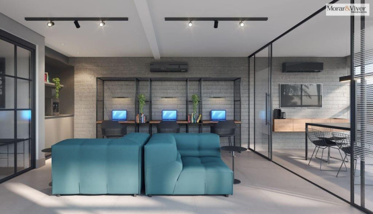 Imagem Apartamento com 1 Quarto à Venda, 30 m² em Mercês - Curitiba