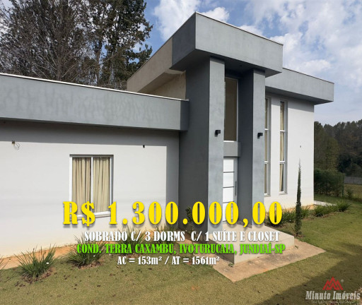 Sobrado com 3 Quartos à Venda, 153 m² em Caxambu - Jundiaí
