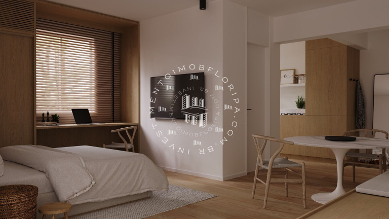 Imagem Apartamento com 1 Quarto à Venda, 37 m² em Centro - Florianópolis