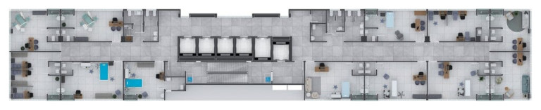 Imagem Sala Comercial à Venda, 72 m² em Centro - Curitiba