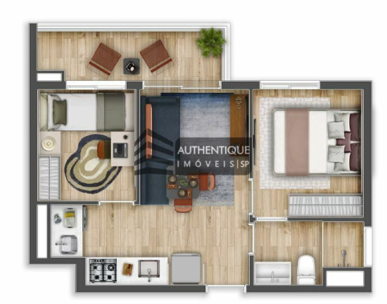 Imagem Apartamento com 2 Quartos à Venda, 39 m² em Pinheiros - São Paulo Imagem Apartamento com 2 Quartos à Venda, 39 m² em Pinheiros - São Paulo