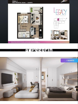 Imagem Apartamento com 2 Quartos à Venda, 48 m² em Centro - Pinhais