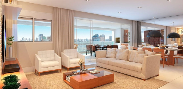 Imagem Apartamento com 3 Quartos à Venda, 164 m² em Brooklin Paulista - São Paulo Imagem Apartamento com 3 Quartos à Venda, 164 m² em Brooklin Paulista - São Paulo
