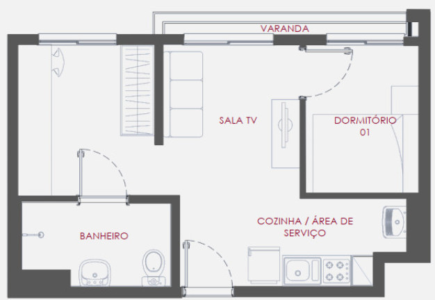 Imagem Apartamento com 1 Quarto à Venda, 27 m² em Vila Monte Alegre - São Paulo Imagem Apartamento com 1 Quarto à Venda, 27 m² em Vila Monte Alegre - São Paulo