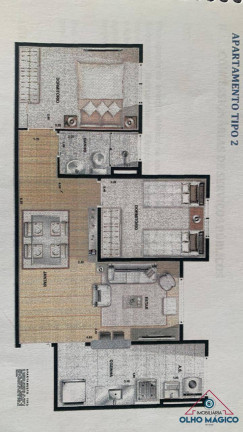 Imagem Apartamento com 2 Quartos à Venda, 56 m² em Jardim Roberto - Osasco