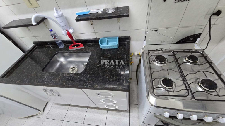 Imagem Apartamento com 1 Quarto para Alugar, 60 m² em José Menino - Santos