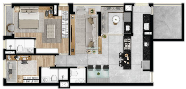 Imagem Apartamento com 3 Quartos à Venda, 94 m² em Centro - Osasco Imagem Apartamento com 3 Quartos à Venda, 94 m² em Centro - Osasco