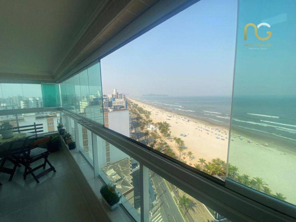 Apartamento com 3 Quartos à Venda, 132 m² em Mirim - Praia Grande
