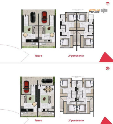 Imagem Casa com 2 Quartos à Venda, 75 m² em Boa Vista - Biguaçu