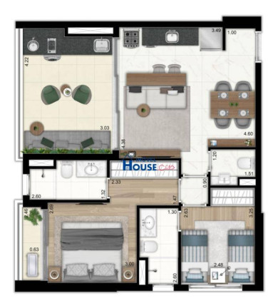 Imagem Apartamento com 2 Quartos à Venda, 78 m² em Pompéia - São Paulo Imagem Apartamento com 2 Quartos à Venda, 78 m² em Pompéia - São Paulo