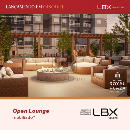 Imagem Imóvel com 2 Quartos à Venda, 54 m² em Cancelli - Cascavel