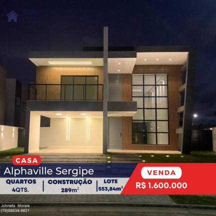 Imagem Casa com 4 Quartos à Venda, 553 m² em Centro - Barra Dos Coqueiros Imagem Casa com 4 Quartos à Venda, 553 m² em Centro - Barra Dos Coqueiros