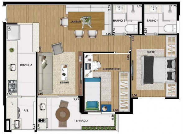 Imagem Apartamento com 2 Quartos à Venda, 64 m² em Vila Prudente - São Paulo Imagem Apartamento com 2 Quartos à Venda, 64 m² em Vila Prudente - São Paulo