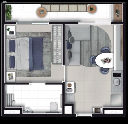 Imagem Apartamento com 1 Quarto à Venda, 41 m² em Barra Funda - São Paulo Imagem Apartamento com 1 Quarto à Venda, 41 m² em Barra Funda - São Paulo
