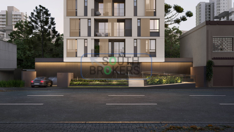 Apartamento com 1 Quarto à Venda, 31 m² em Mercês - Curitiba
