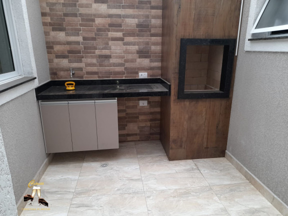 Imagem Apartamento com 2 Quartos à Venda, 56 m² em Vila Scarpelli - Santo André