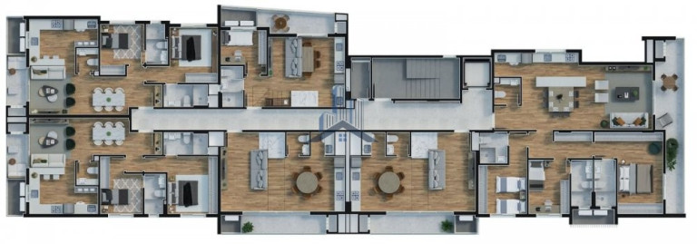 Imagem Apartamento com 2 Quartos à Venda, 70 m² em América - Joinville Imagem Apartamento com 2 Quartos à Venda, 70 m² em América - Joinville