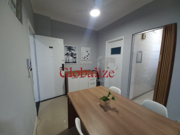 Imagem Imóvel com 1 Quarto à Venda, 41 m² em José Menino - Santos