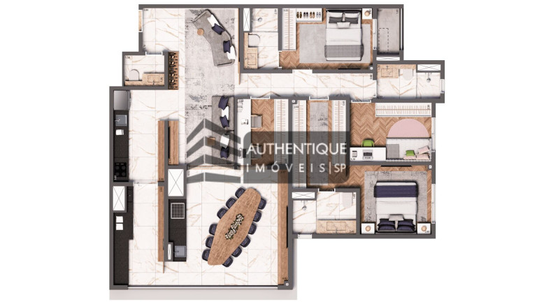 Imagem Apartamento com 3 Quartos à Venda, 123 m² em Ipiranga - São Paulo