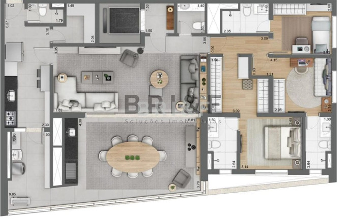 Imagem Apartamento com 3 Quartos à Venda, 158 m² em Brooklin - São Paulo