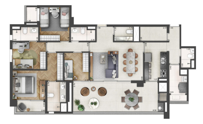 Imagem Apartamento com 4 Quartos à Venda, 145 m² em Vila Mariana - São Paulo