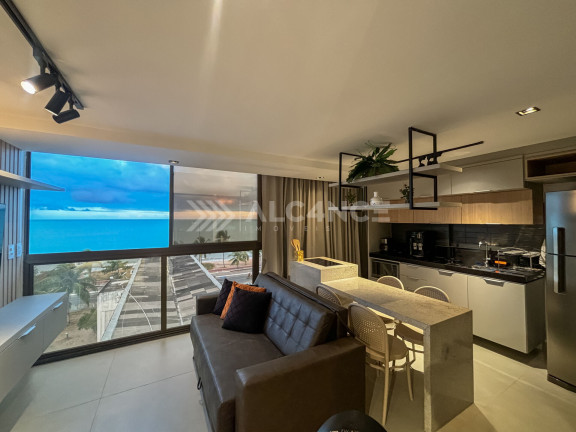 Imagem Flat com 1 Quarto à Venda, 43 m² em Cabo Branco - João Pessoa