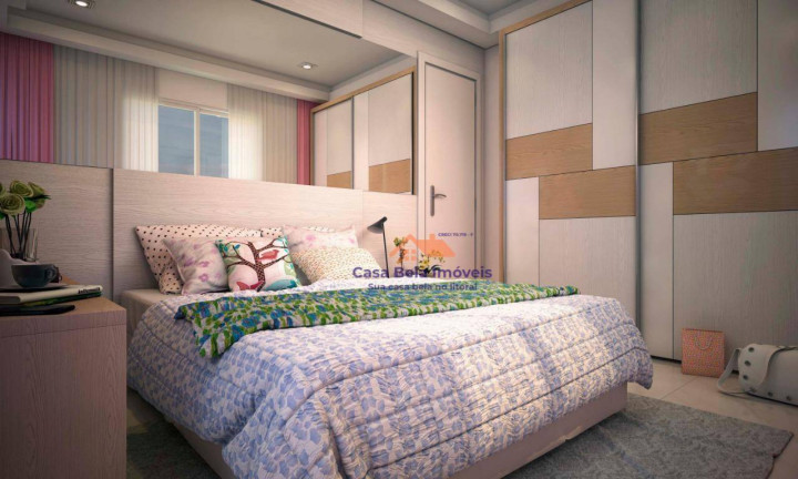 Imagem Apartamento com 2 Quartos à Venda, 57 m² em Vila Guilhermina - Praia Grande