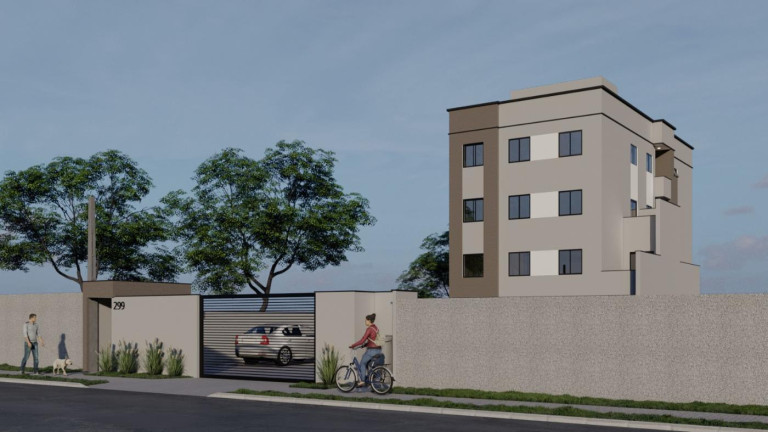 Imagem Apartamento com 3 Quartos à Venda, 59 m² em Cidade Jardim - São José Dos Pinhais