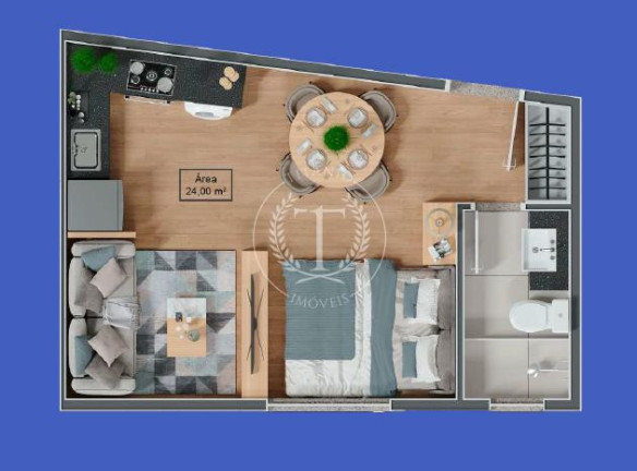 Imagem Apartamento com 1 Quarto à Venda, 24 m² em Cidade Mãe Do Céu - São Paulo