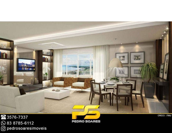 Imagem Apartamento com 4 Quartos à Venda, 265 m² em Altiplano Cabo Branco - João Pessoa
