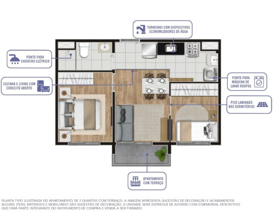 Imagem Apartamento com 2 Quartos à Venda, 36 m² em Vila Inglesa - São Paulo