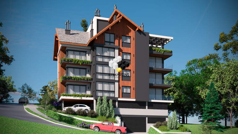 Apartamento com 1 Quarto à Venda, 49 m² em Carniel - Gramado