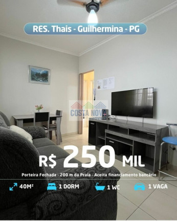 Apartamento com 1 Quarto à Venda, 40 m²