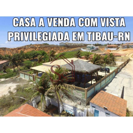 Casa com 4 Quartos à Venda,  em Centro - Tibau