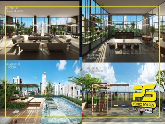 Imagem Imóvel com 1 Quarto à Venda, 68 m² em Manaíra - João Pessoa
