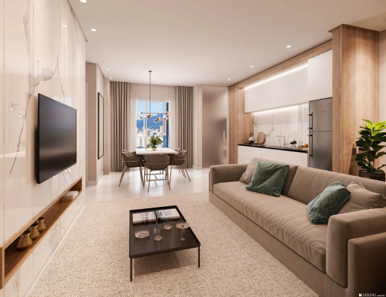 Imagem Apartamento com 2 Quartos à Venda, 75 m² em Meia Praia - Itapema