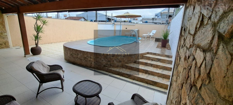 Imagem Casa com 3 Quartos à Venda, 246 m² em Indaiá - Caraguatatuba