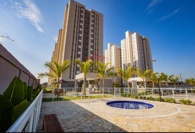 Imagem Apartamento com 2 Quartos à Venda, 55 m² em Loteamento Adventista Campineiro - Hortolândia